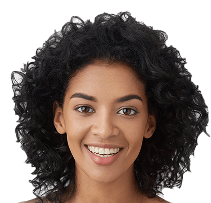 Woman with healthy smile